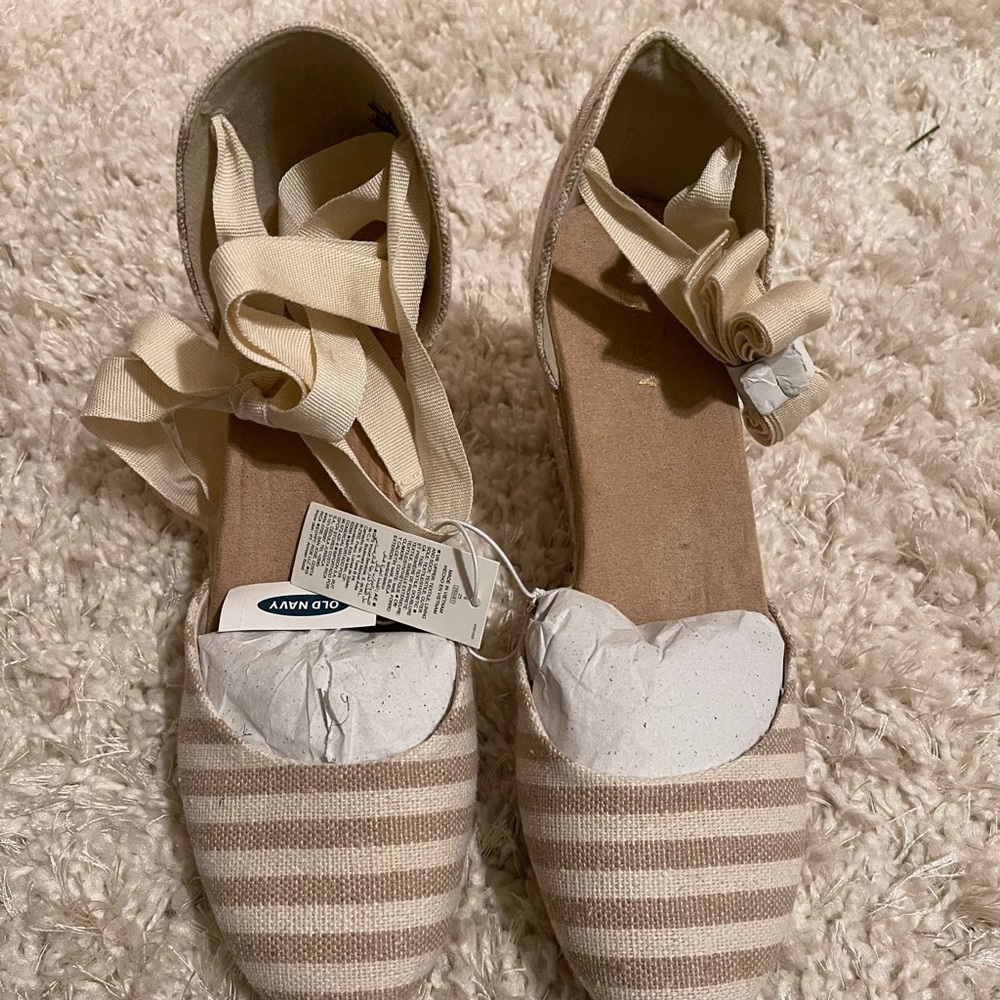Nude Wedges- Brand New